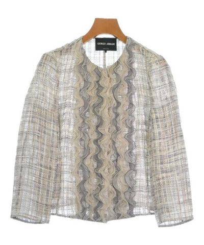 GIORGIO ARMANI Collarless jackets