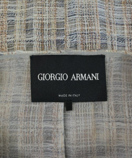 GIORGIO ARMANI Collarless jackets