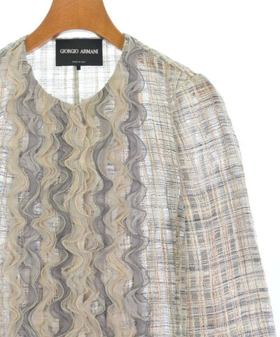 GIORGIO ARMANI Collarless jackets