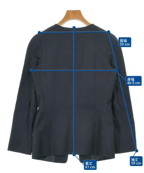 GIORGIO ARMANI Collarless jackets