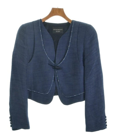 EMPORIO ARMANI Collarless jackets