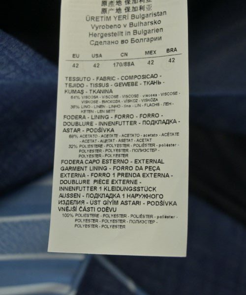 EMPORIO ARMANI Collarless jackets