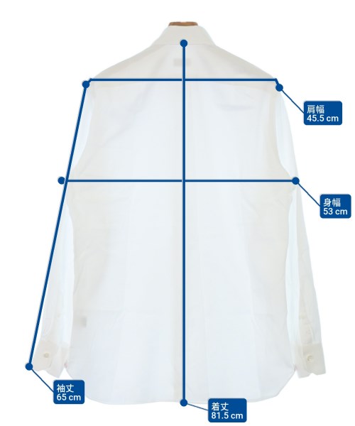 ISAIA Casual shirts White 4106526Y0004 | Online Thrift Store