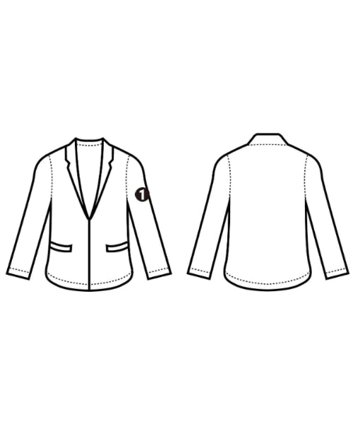 ARMANI COLLEZIONI Collarless jackets