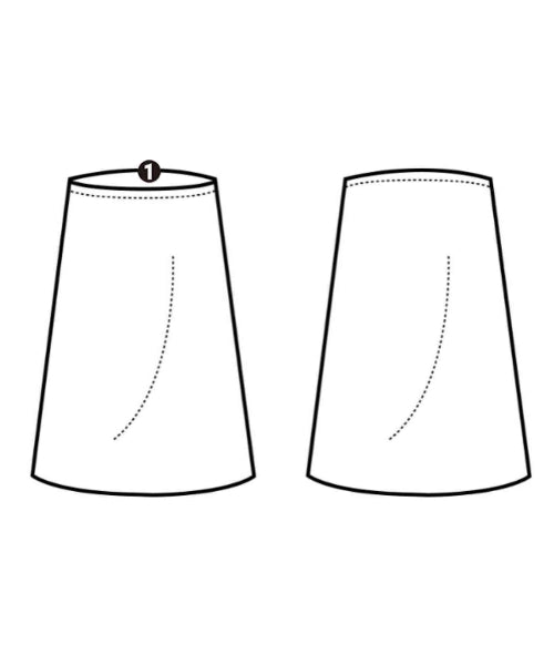 ROBERTO COLLINA Knee length skirts