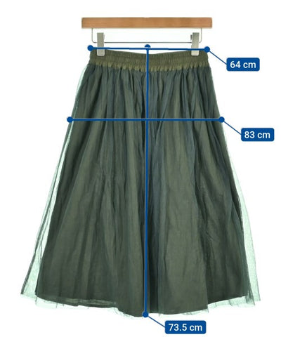 ROBERTO COLLINA Knee length skirts