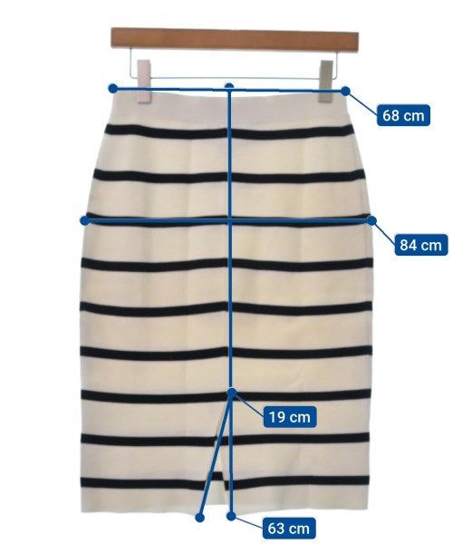 Cruciani Knee length skirts