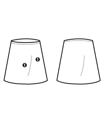 Cruciani Knee length skirts