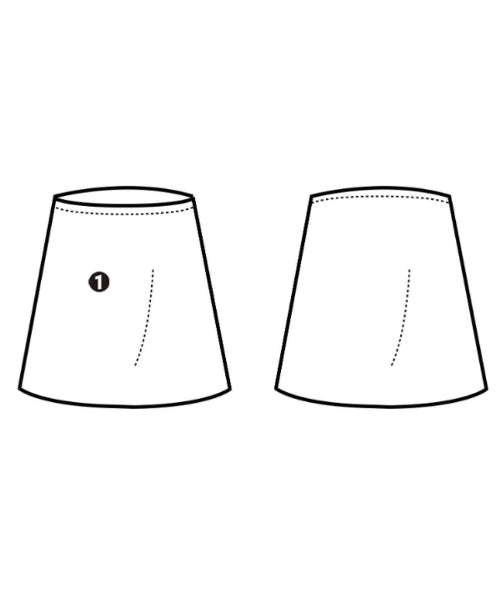 HANAE MORI Knee length skirts