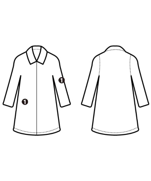 MACKINTOSH Soutien collar coats