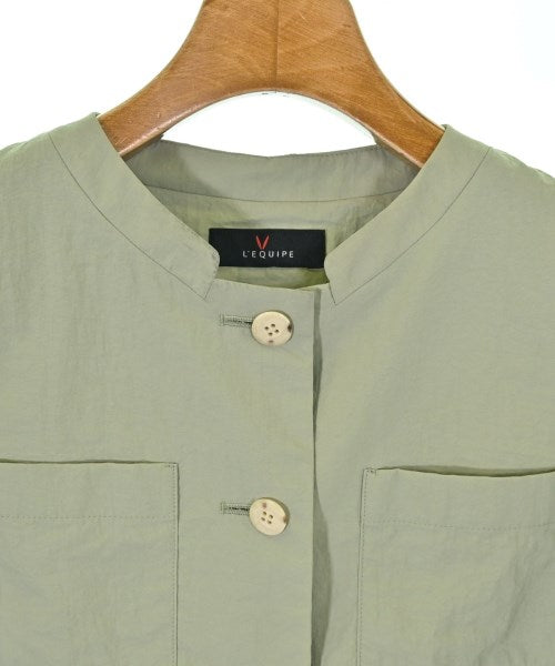 L'EQUIPE YOSHIE INABA Collarless jackets