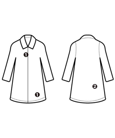 BURBERRY Soutien collar coats