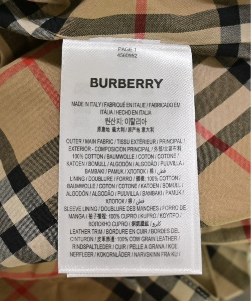 BURBERRY Soutien collar coats