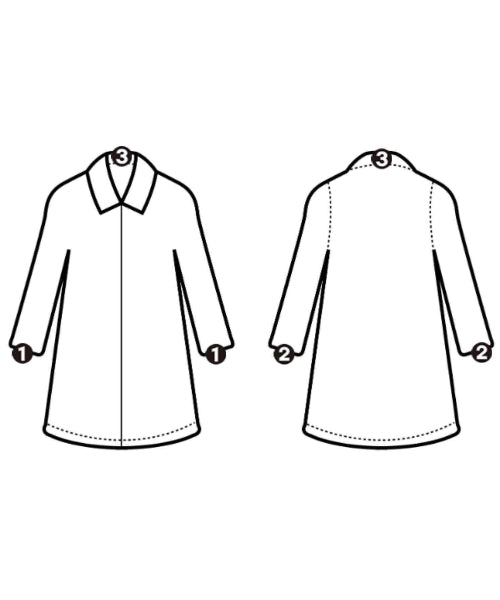 BURBERRY Soutien collar coats