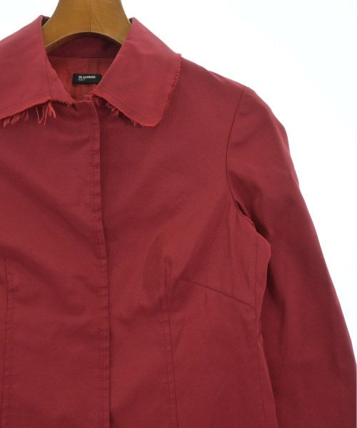 JIL SANDER NAVY Soutien collar coats