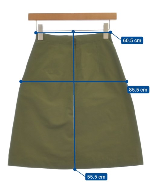 JIL SANDER NAVY Knee length skirts