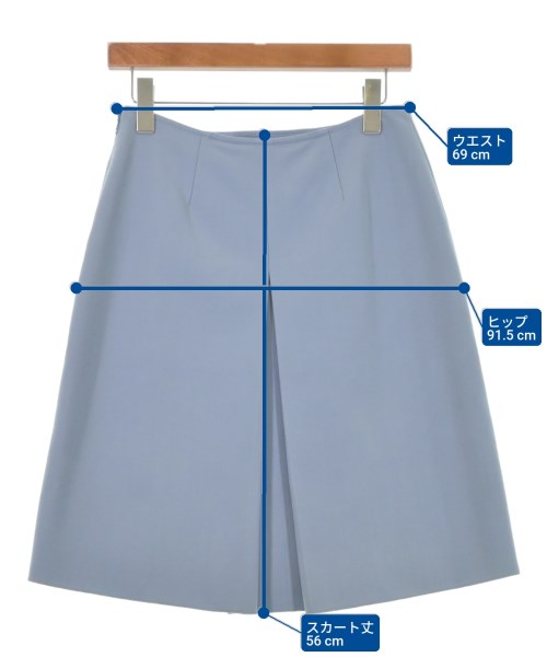JIL SANDER NAVY Knee length skirts