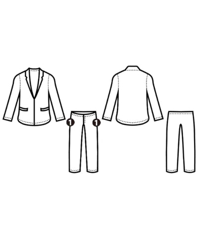 LARDINI Business suits