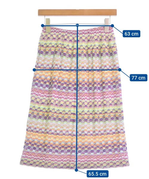 MISSONI Knee length skirts