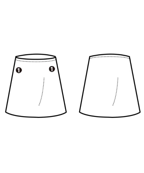 FOXEY NEWYORK Knee length skirts