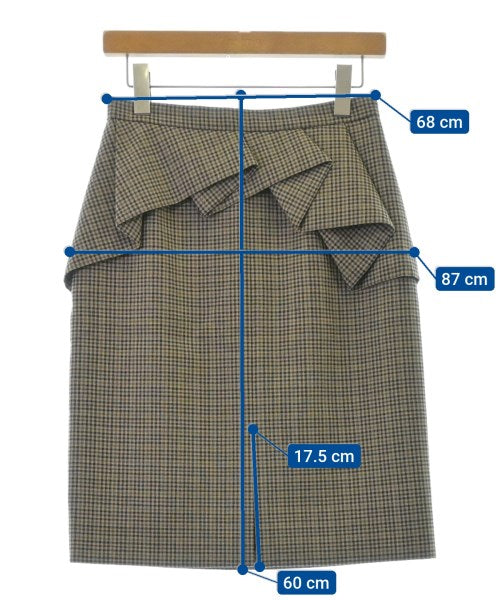 CELINE Knee length skirts