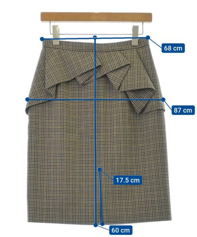 CELINE Knee length skirts