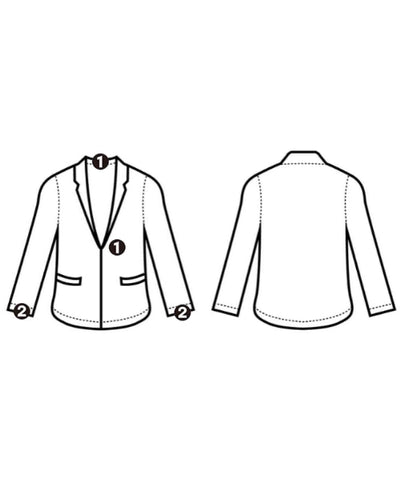 VALENTINO Casual jackets