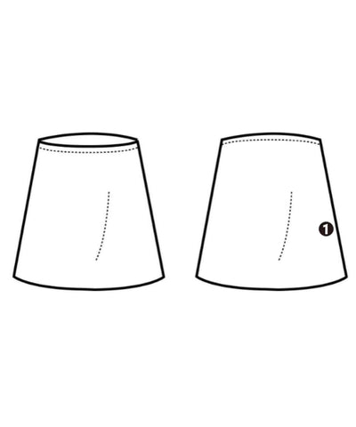 PAUL STUART Knee length skirts