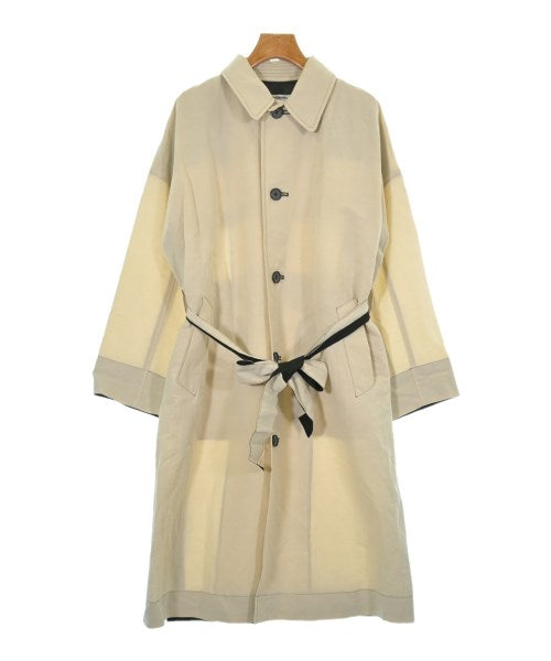 KAMISHIMA CHINAMI YELLOW Trench coats