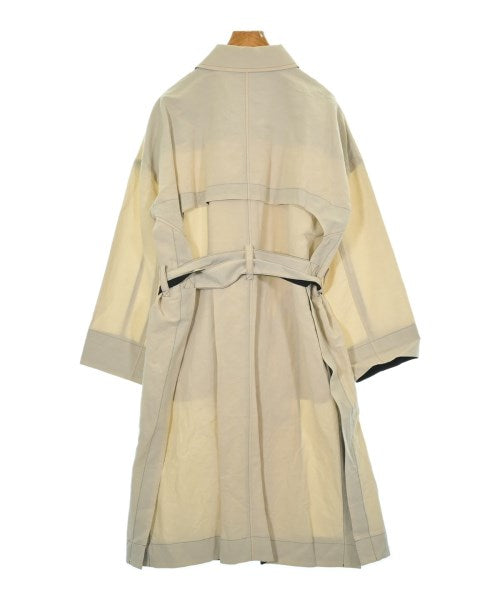 KAMISHIMA CHINAMI YELLOW Trench coats