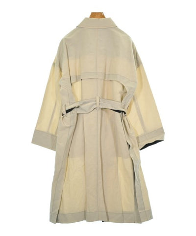 KAMISHIMA CHINAMI YELLOW Trench coats