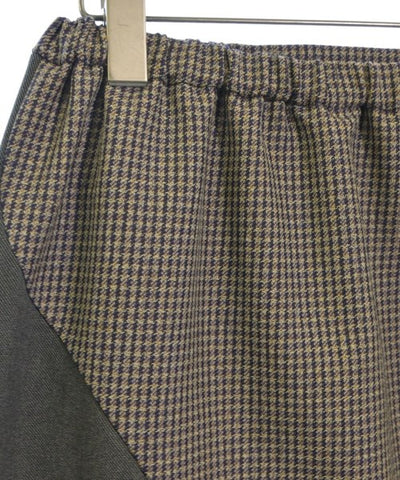 Navy Knee length skirts