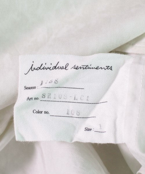 INDIVIDUAL SENTIMENTS Casual shirts