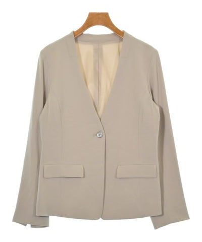 smart pink Collarless jackets