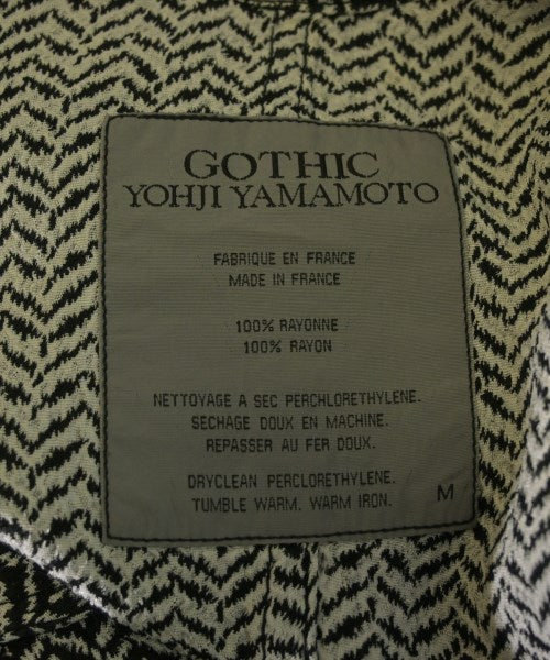 GOTHIC YOHJI YAMAMOTO Collarless jackets