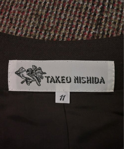 TAKEO NISHIDA Collarless jackets