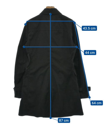 Blue Les Copains Trench coats