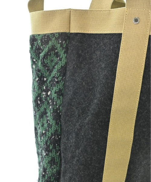 KNIT IS CANVAS! Totes