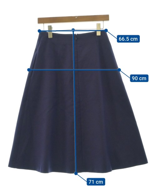 Untit_ Knee length skirts