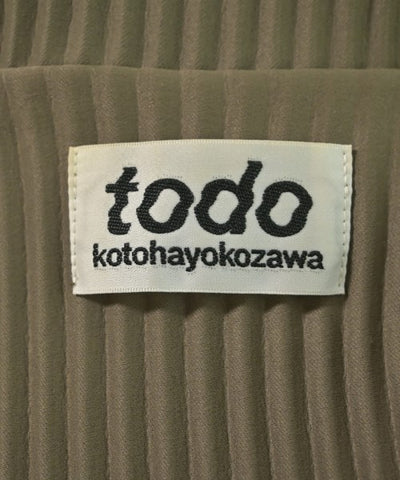 Todo Kotohayokozawa Casual jackets