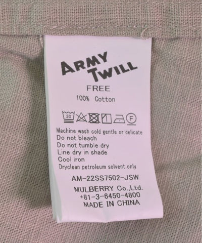 ARMY TWILL Dresses