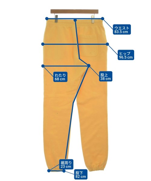 buddix Logo SW Pants サイズ M SAINT MICHAEL Sweat pants yellow A077526J0012 | Online Thrift