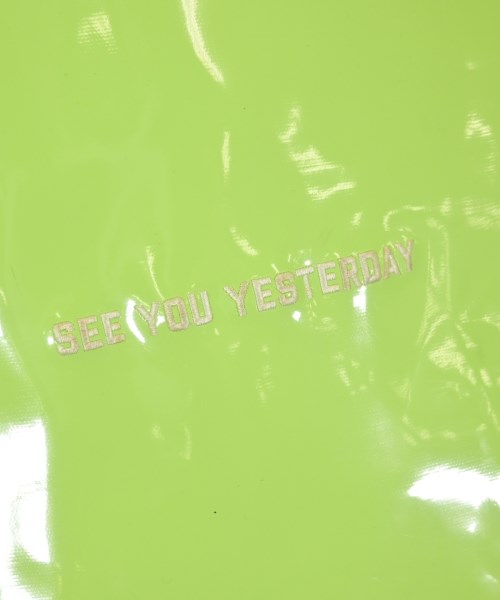 SEE YOU YESTERDAY Totes