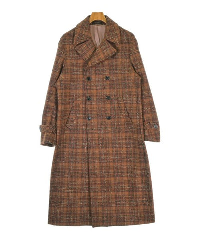rossorame Soutien collar coats Brown(Tweed) A276525D0002 | Online