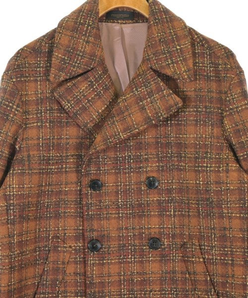 rossorame Soutien collar coats Brown(Tweed) A276525D0002 | Online