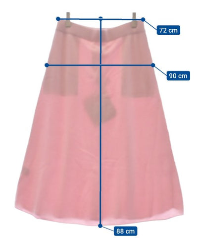 extreme cashmere Knee length skirts