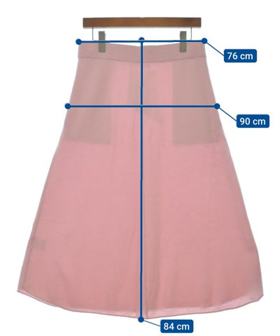 extreme cashmere Knee length skirts