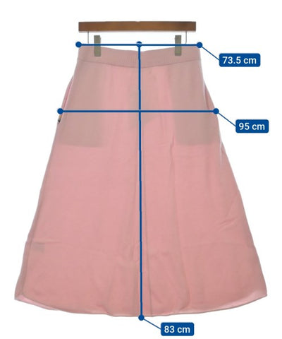 extreme cashmere Knee length skirts