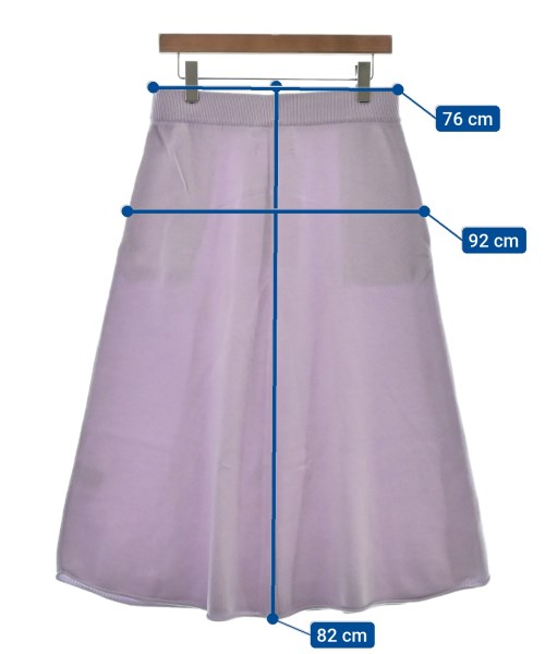 extreme cashmere Knee length skirts