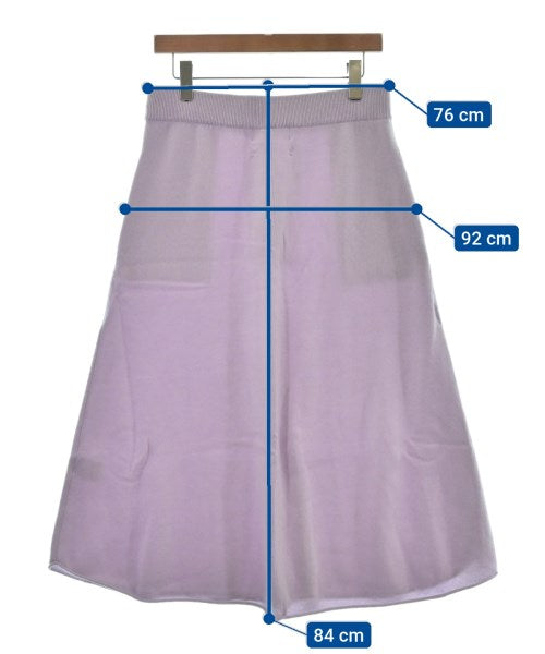 extreme cashmere Knee length skirts